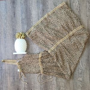 Goodnight Macaroon Leopard Midi Dress